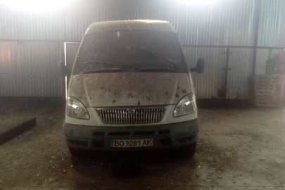 Бортовий малотонажний транспортний засіб ГАЗ 33023 212 11, 2003 року випуску, реєстраційний номер ВО9281АК, номер шасі (кузова) 33023030023732, білого кольору