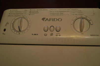 Пральна машина марки "ARDO" білого кольору, технічний стан не перевірявся