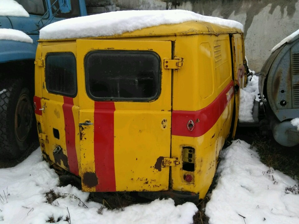 Транспортний засіб УАЗ 3741 ЛЭК , спеціальний аварійний фургон , 1989 р.в., реєстраційний номер 7734ТЕН, жовтого кольору