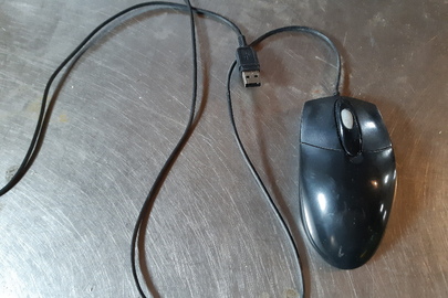 Комп'ютерна мишка марки TECH, модель ОР-720, чорного кольору, №G-1406, б/к, робочий стан не перевірявся