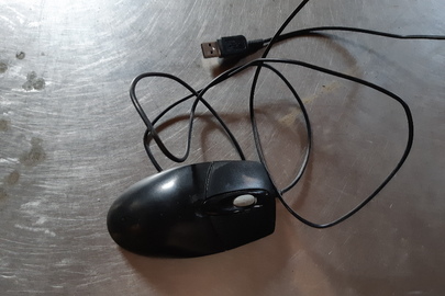 Комп'ютерна мишка марки TECH, модель ОР-720, чорного кольору, №C1408, б/к, робочий стан не перевірявся