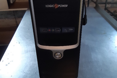 Системний блок марки Logic LP Power, чорно-сірого кольору, серійний номер відсутній, б/к, робочий стан не перевірявся