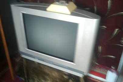 Телевізор марки "LG", сірого кольору, б/к, в робочому стані