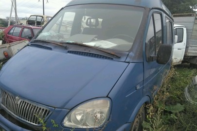 Транспортний засіб ГАЗ 275200, 2004 року випуску, ДНЗ ВО9465, синього кольору, кузов № Y7C27520040014288