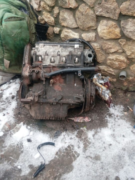 Двигун для автомобіля Таврія ЗАЗ 1102, робочий стан не перевірявся, бензиновий