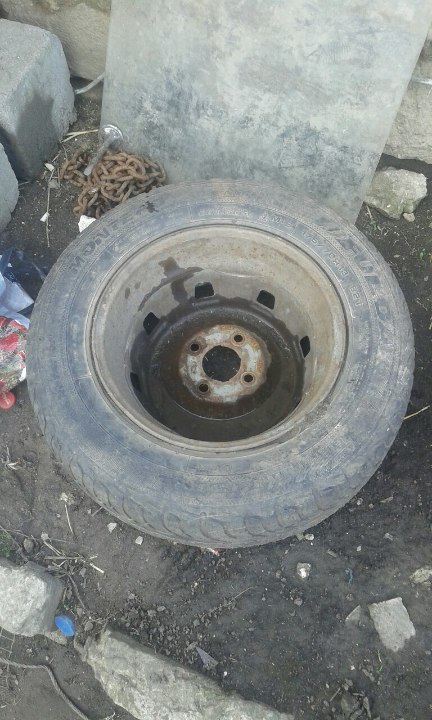 Автомобільне колесо з диском, марка Fylda m+s 175/70 R13 85T, Б/У
