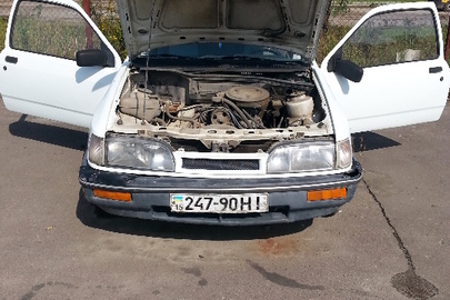 Транспортний засіб марки FORD SIERRA 3004, 1984 р.в., білого кольору, державний номерний знак 24790НІ, кузов №WFOEXXGBBEES50391