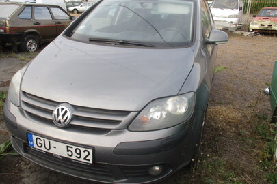 Автомобіль  Volkswagen Golf, 2007 року випуску, латвійський номерний знак GU592, номер кузова WVWZZZ1KZ8W531449