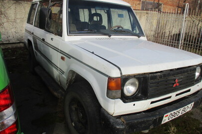 Автомобіль MITSUBISHI PAJERO, 1987 р.в., р.н.0965BО-1(BY), кузов № JMBL049GWHJ401428