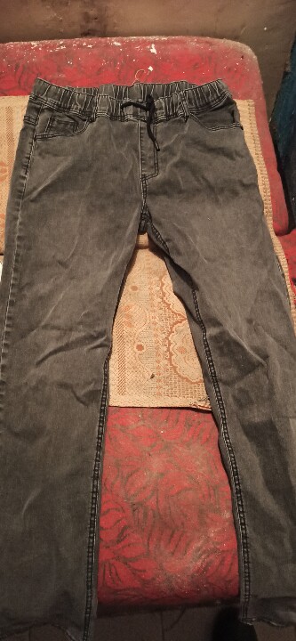 Чоловічі сірі штани (джинси) 
