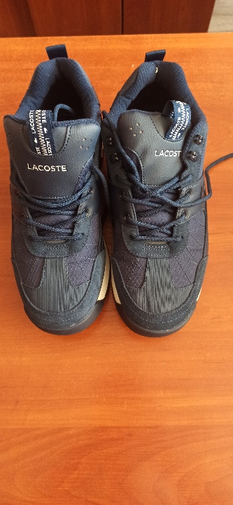 Кросівки синього кольору Lacoste, 42 розміру, бувші у використанні