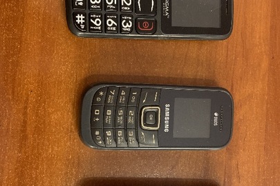 Мобільні телефони марки "Samsung" імеі відсутній; "Nokia" імеі відсутній; "Sigma" імеі відсутній