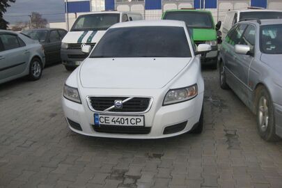 Транспортний засіб марки VOLVO, моделі V50, рік випуску 2007, колір – БІЛИЙ, Номер кузова: YV1MW765282397899, Номер державної реєстрації: СЕ4401СР