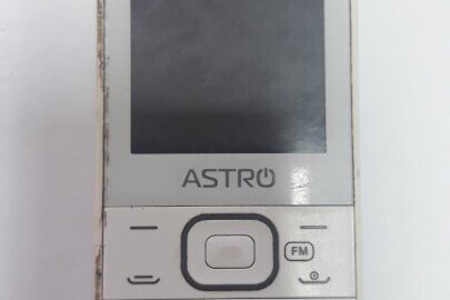 Мобільний телефон марки  «Astro», ІМЕІ1:358307022538711 , ІМЕІ2:358307022538729