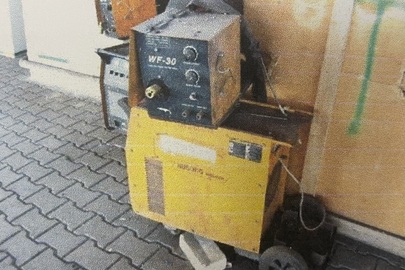 Зварювальний трансформатор марка HUGONG WELDER, модель INVERMIG-500 WF-30, в кількості 1 шт, б/в 