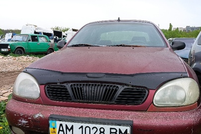 Легковий автомобіль DAEWOO Lanos, номер шасі/кузова : KLATF69YEWB168002, ДНЗ АМ1028ВМ, 1997 р.в.