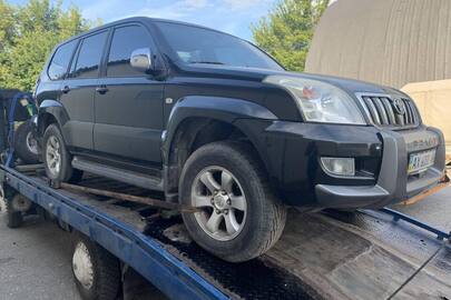 Транспортний засіб марки TOYOTA, модель – Land Cruiser Prado, 2006 р.в. №кузова JTEBL29J665033986, ДНЗ АХ6088АК, чорного кольору