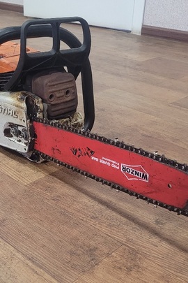 Конфіскація майна за рішенням суду: бензопила марки "STIHL" MS180, б/в