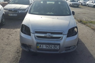 Транспортний засіб CHEVROLET AVEO, 2007 року випуску, ДНЗ : АІ1452ВС, номер кузова: LSGTC58U57Y044651