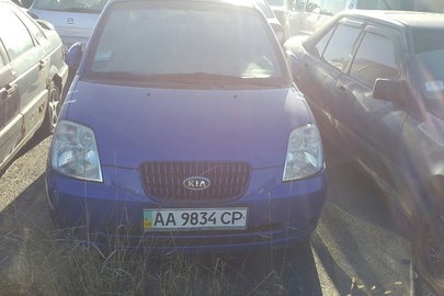 Транспортний засіб KIA PICANTO,  2007 року випуску, ДНЗ: AA9834CP, номер кузова: KNTDF24337T390164