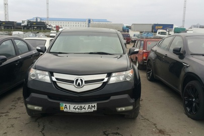 Транспортний засіб ACURA MDX, 2008 року випуску, ДНЗ: АІ4484АМ, номер кузова: 2HNYD28878H528584