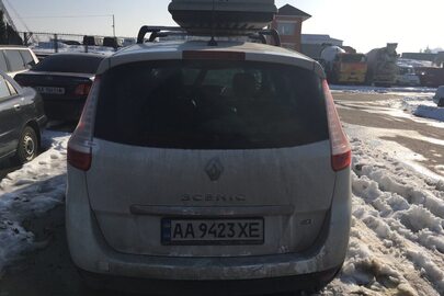 Автомобіль RENAULT MEGANE SCENIC, 2012 р.в., ДНЗ АА9423ХЕ, № кузова VF1JZ14A646473339