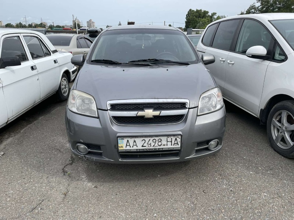 Автомобіль CHEVROLET, модель AVEO, 2008 р.в., ДНЗ АА2498НА, № кузова KL1SF69YE8W002767