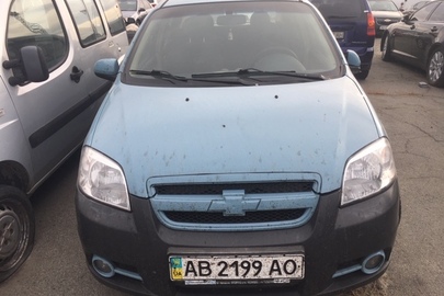 Автомобіль CHEVROLET , модель AVEO, 2007 р.в., ДНЗ АВ2199АО, № кузова LSGTC58U47Y045483