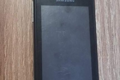 Мобільний телефон марки «Samsung», модель QT-C6712 з ІМЕІ 1: 357344/04/5706771/8, IMEI 2: 357345/04/570677/5, чорного кольору, б/в