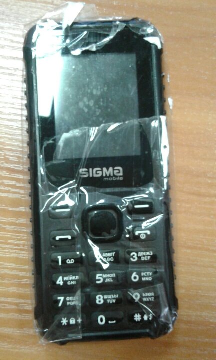 Мобільний телефон марки «SIGMA» IMEI 1– 359612045092391, IMEI 2-359612045092409, б/в