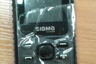 Мобільний телефон марки «SIGMA» IMEI 1– 359612045092391, IMEI 2-359612045092409, б/в