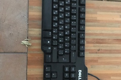 Клавіатура комп'ютерна у кількості 1шт., чорного кольору, марки DELL, модель SK-8115, серійний номер CN-0DJ385-71616-79LOW70