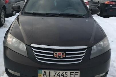 Транспортний засіб автомобіль GEELY EMGRAND, легковий сєдан-В, 2013 р.в., VIN/Номер шасі (кузова, рами): L6T7824S8DN031795, д.н.з. АІ7445ЕЕ, коричневого кольору