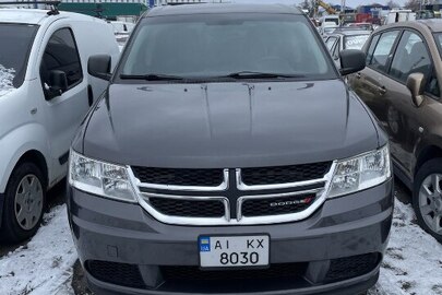 Транспортний засіб: автомобіль легковий DODGE JOURNEY, номер шасі (кузова, рами): 3C4PDCAB6FT614535, рік випуску: 2014, ДНЗ: AI8030KX, колір: сірий