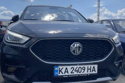 Транспортний засіб: автомобіль легковий MG ZS, номер шасі (кузова, рами): LSJW74U69NZ044043, рік випуску: 2021, ДНЗ: KA2409HA, колір: чорний