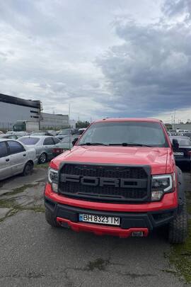 Транспортний засіб: автомобіль легковий FORD F 150, номер шасі (кузова, рами): 1FTFX1CF2DFD08124, рік випуску: 2013, ДНЗ: ВН8323ІМ, колір: червоний