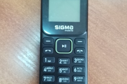 Конфісковане майно за рішенням суду: мобільний телефон марки «SIGMA», IMEI 1: 351610100259077, IMEI 2: 351610100259085, б/в