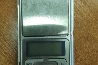 Конфісковане майно за рішенням суду: ваги ювелірні електронні QC PASS, б/в 
