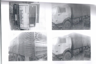Вантажний автомобіль: КАМАЗ 53212 (зерновоз), 1992 р.в., сірого кольору,ДНЗ: АН8432АХ,VIN:  ХТС532120N0076254