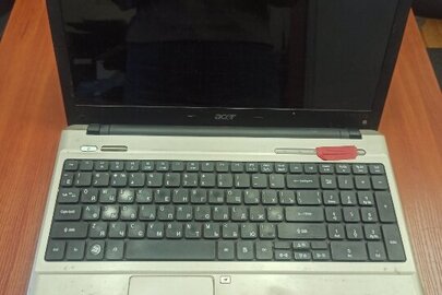 Конфіскація майна за рішенням суду: ноутбук марки: «Acer», у корпусі сірого кольору, s/n: LXP90C0070100C59C16001, 1 шт, б/в