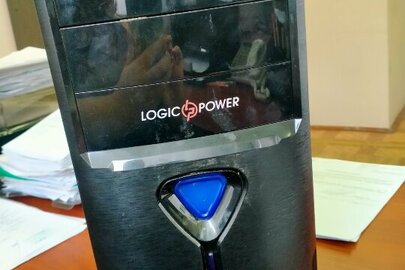 Системний блок марки "LogicPower", чорного кольору, без додаткових маркувань, б/в