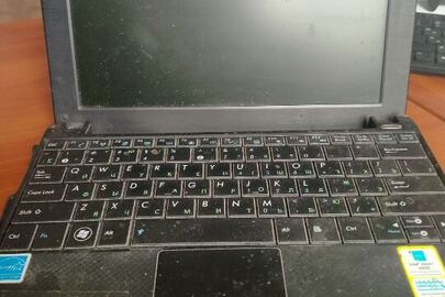 Нетбук марки "ASUS'' ''EeePC1001PX'', чорного кольору із зарядним пристроєм, б/в