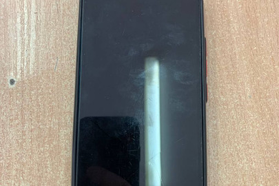 Конфісковане майно за рішенням суду: мобільний телефон марки"Xiaomi" Redmi 9C IMEI 864807066094858/78, IMEI 2: 864807066094866/78 в чохлі чорного кольору, б/в