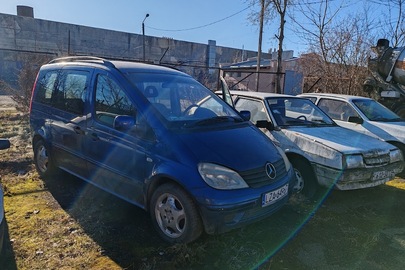 Найменування: Колісний транспортний засіб марки MERСEDES-BENZ, модель VANEO, 2002 року випуску, синього кольору, номер кузова:WDB4147001N201802 (PL), реєстраційний номерний знак (PL) LZA64967