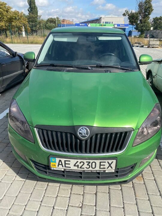  Легковий автомобіль SKODA FABIA, 2012 року випуску, реєстраційний номер АЕ4230ЕХ, VIN: TMBEH45J1CB503486