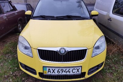 Транспортний засіб SKODA  FABIA, 2008 р.в., ДНЗ АХ6944СХ, № кузова: TMBBC25J39B502385