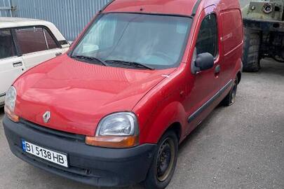 Вантажний автомобіль RENAULT KANGOO, ДНЗ ВІ5138НВ,  2000 р.в., червоного кольору, номер шасі (кузова, рами): VF1FC0EAF21699207