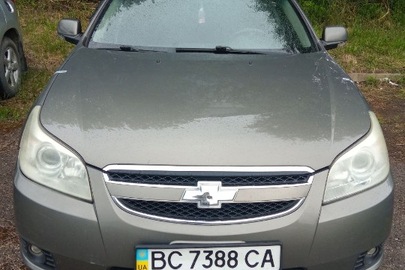 Колісний транспортний засіб легковий седан-В марки CHEVROLET модель EPICA, рік випуску - 2008, реєстраційний номер ВС7388СА, номер шасі (VIN) Y6DLF69KE9B146623, колір сірий
