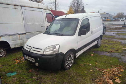 Колісний транспортний засіб марки CITROEN модель BERLINGO, рік випуску - 2007, реєстраційний номер ВС7648МХ, номер шасі (кузова) VF7GB9HWC94352786, колір білий