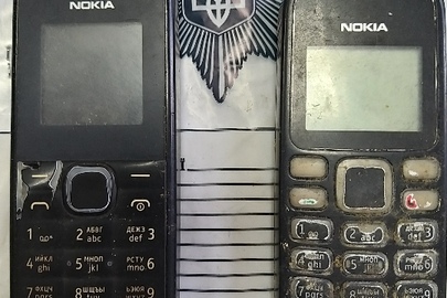 Мобільні телефони «НОКІА-1280» із сім-картою «Київстар» та «НОКІА-105» із сім-картою «Київстар»